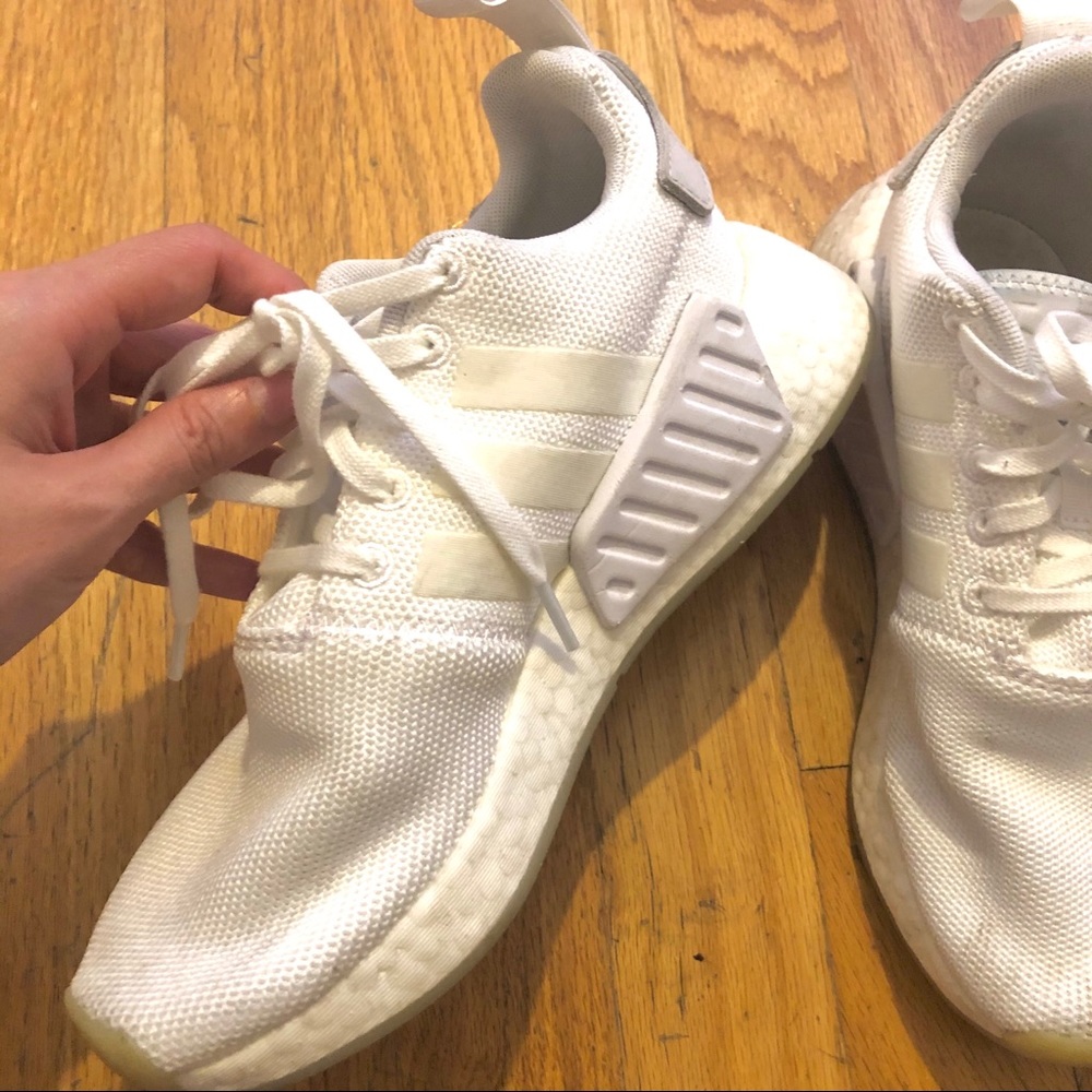[adidas]  NMD R2 triple white. - Picture 5 of 8